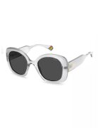 Polaroid Ochelari de soare ovali cu lentile polarizat - Transparent