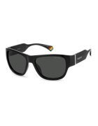 Polaroid Ochelari de soare patrati cu lentile polarizate si model unisex