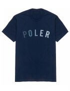 Poler Tricou barbati - Bumbac - Albastru - Bleumarin