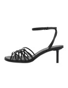 Potamy Premium Sandale din piele cu toc stiletto - Negru