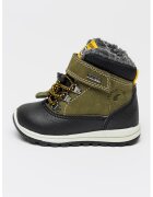 Primigi Ghete de iarna cu tehnologie Gore-Tex - Negru/Kaki inchis