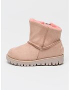 Primigi Ghete slip-on cu captuseala din blana shearling - Roz prafuit