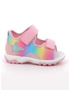 Primigi Sandale cu inchidere velcro si logo - Roz