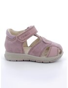Primigi Sandale din piele si piele intoarsa cu inchidere velcro - Lila/Violet prafuit