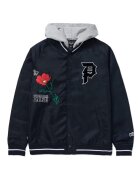 Primitive Jacheta cu imprimeu si design 2 in 1dwqfwq - Albastru