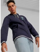 Puma Hanorac cu logo Squad - Bleumarin