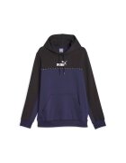 Puma Hanorac cu model colorblock Block x Tape - Albastru
