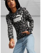 Puma Hanorac cu model si imprimeu logo - Negru/Gri