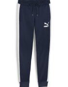 Puma Pantaloni de trening T7 Iconic - Alb/Bleumarin