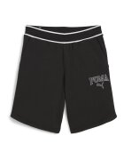 Puma Pantaloni scurti cu logo Squad - Negru