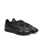 Puma Pantofi de fotbal barbati piele ecologica - negru/verde