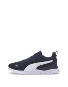 Puma Pantofi sport Anzarun Lite din plasa cu garnituri din piele ecologica - Albastru inchis