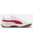 Puma Pantofi sport barbati GV Special - piele naturala - alb/rosu