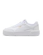 Puma Pantofi sport Carina Mia low-cut cu talpa flatform - Alb optic