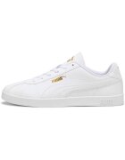 Puma Pantofi sport Club II unisex de piele ecologica cu logo - Alb