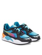 Puma Pantofi sport copii - Rs-X Hot Wheels 2 Ps - albastru tropical/orange glo - textil -