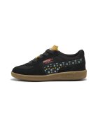 Puma Pantofi sport cu insertii din piele intoarsa Palerno Moody Cat - Negru/Roz/Albastru