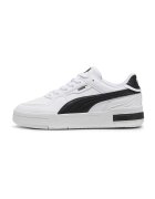 Puma Pantofi sport de piele ecologica cu garnituri contrastante Pro Crush - Alb/Negru