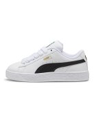 Puma Pantofi sport de piele si piele ecologica - 12334 - Alb/Negru