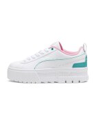 Puma Pantofi sport flatform cu garnituri contrastante Retro Resort - Alb optic