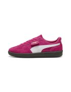 Puma Pantofi sport Palermo de piele intoarsa si piele - Alb/Fucsia