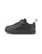 Puma Pantofi sport Rickie AC+ din piele ecologica cu velcro - Negru