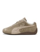 Puma Pantofi sport Speedcat Elevated din piele intoarsa - Alb fildes/Maro nisip