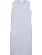 Puma Rochie fara maneci cu logo discret - Albastru deschis