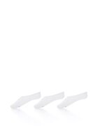 Puma Set de sosete unisex foarte scurte - 3 perechi - Alb