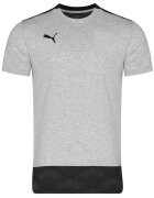 Puma Tricou barbat TEAMFINAL 21 - casual - culoare gri - bumbac -