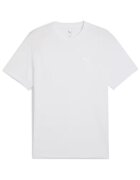Puma Tricou cu decolteu la baza gatului si logo Evostripe - Alb