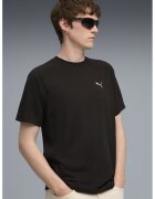 Puma Tricou cu decolteu la baza gatului si logo Evostripe - Negru