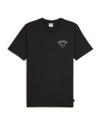 Puma Tricou cu imprimeu pe spate - Verde/Negru