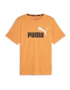 Puma Tricou de bumbac cu imprimeu logo Essentials+2 - Portocaliu persan
