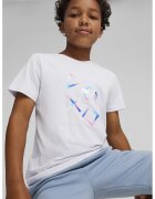 Puma Tricou din amestec de bumbac cu imprimeu - Alb murdar