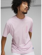 Puma Tricou lejer cu imprimeu Elevated Playstation - Lila