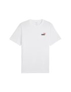 Puma Tricou pentru Barbati - ess 2 color small no 1 logo tee - 684717-02 - XS INTL - Alb