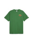 Puma Tricou pentru Barbati - team graphic tee - 624395-86 - XS INTL - Verde