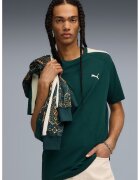 Puma Tricou regular fit cu logo Terrain-Alpine - Verde englez/Crem