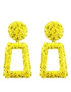 Pursehuit Cercei galbeni - cu textura incretita - Salme C10 -