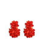 Pursehuit Cercei rosii - forma de floare - Bethany C16 -