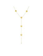 Pursehuit Colier auriu din otel inoxidabil placat cu aur 18K PVD - cu stelute - Eliana C2
