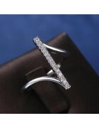 Pursehuit Inel argintiu - cu zirconiu - Sigrund C4 - 7 (circumferinta: 54.5 mm)