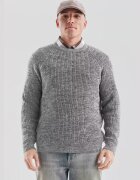 QS Pulover regular fit - cu decolteu la baza gatului - Gri inchis
