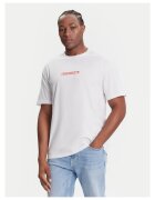 Quiksilver Tricou barbat - alb - bumbac