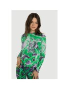 R Bluza cu model Tie-dye -