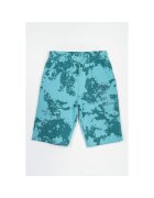 R Pantaloni scuti cu impimeu tie-dye din bumbac