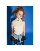 R Top slim fit cu gule inalt -