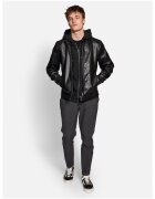 Redefined Rebel Geaca barbati - Piele ecologica - Negru