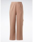 Reebok Pantaloni dama - 301508977 - Bumbac - Maro